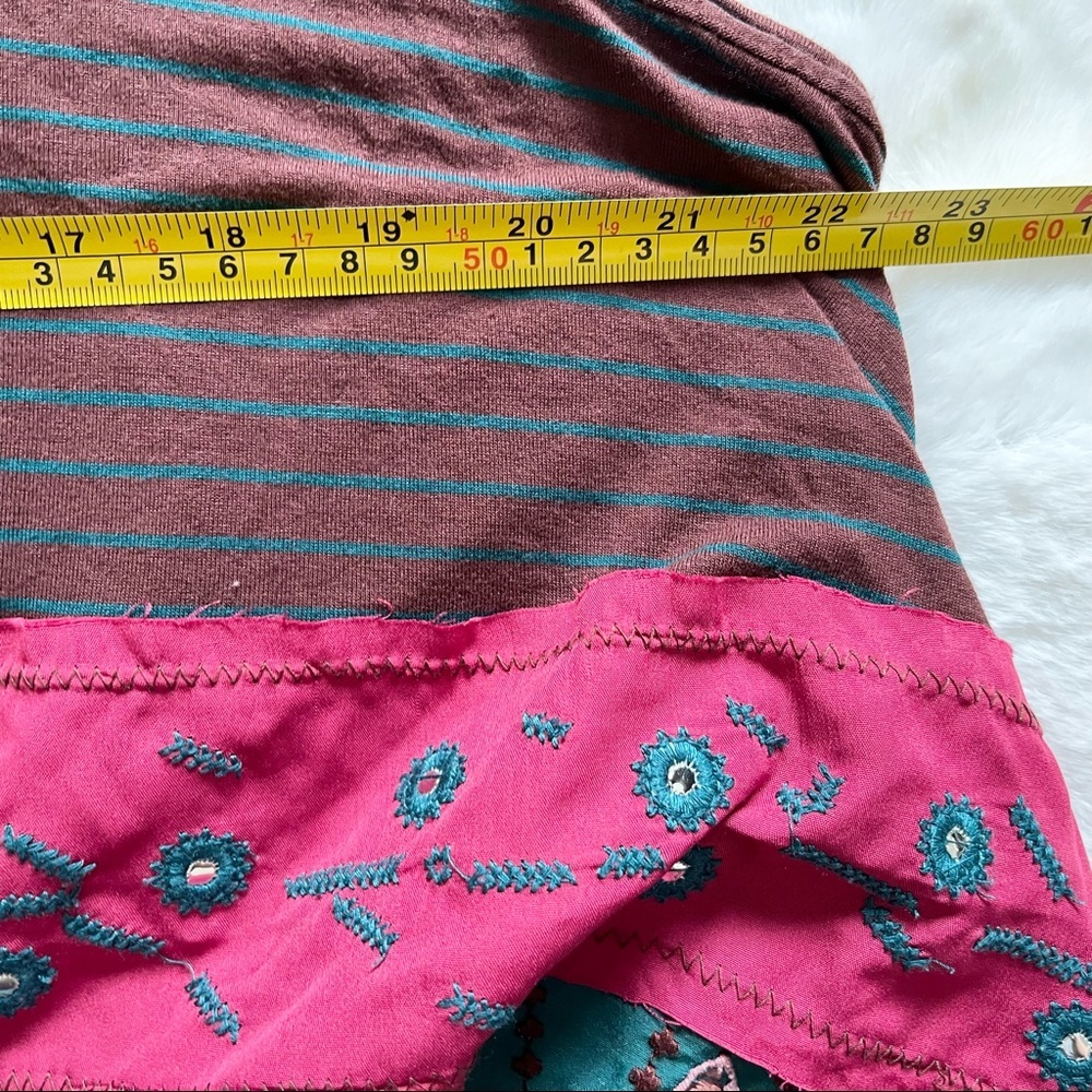 FREE PEOPLE/WE THE FREE Womens North South Tank Top Size Small Boho Artsy - Picture 6 of 8